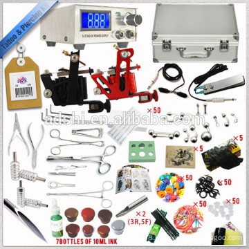 New Complete set Tattoo machine tatoo kit tattoo equipment set